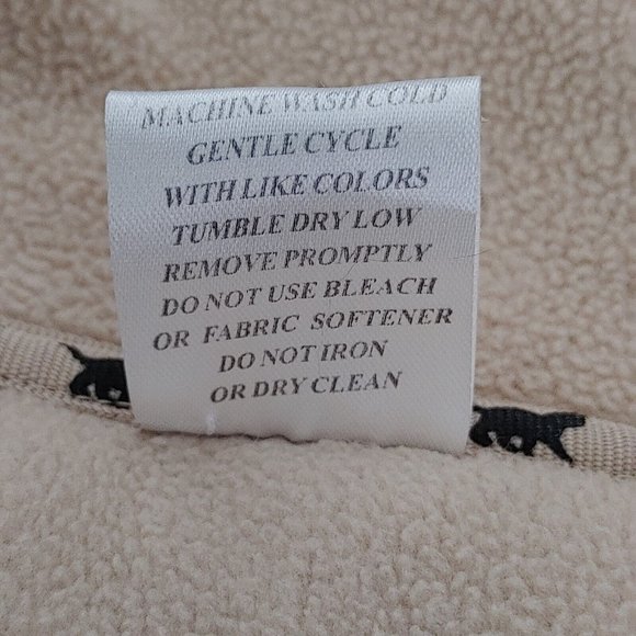 Jacket with Embroidered Kittens Fleece Women's 2X The Bradford Exchange - Picture 12 of 12